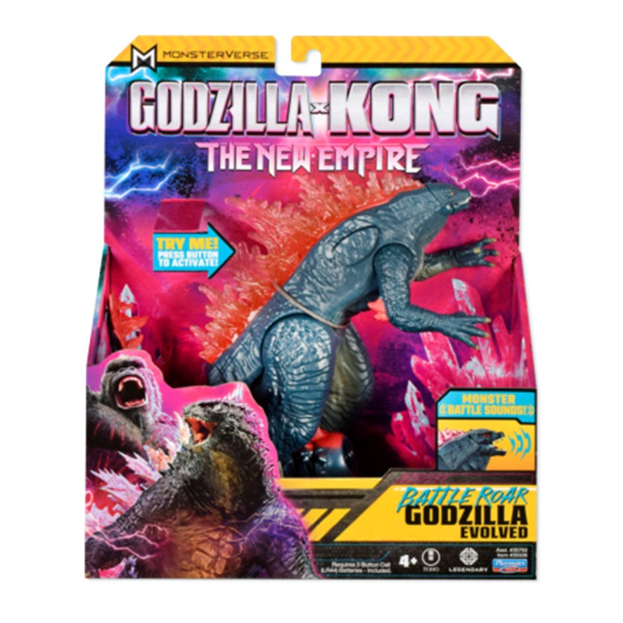 MonsterVerse Godzilla vs. Kong 2: The New Empire - Battle Roar Godzilla 7" Deluxe Action Figure