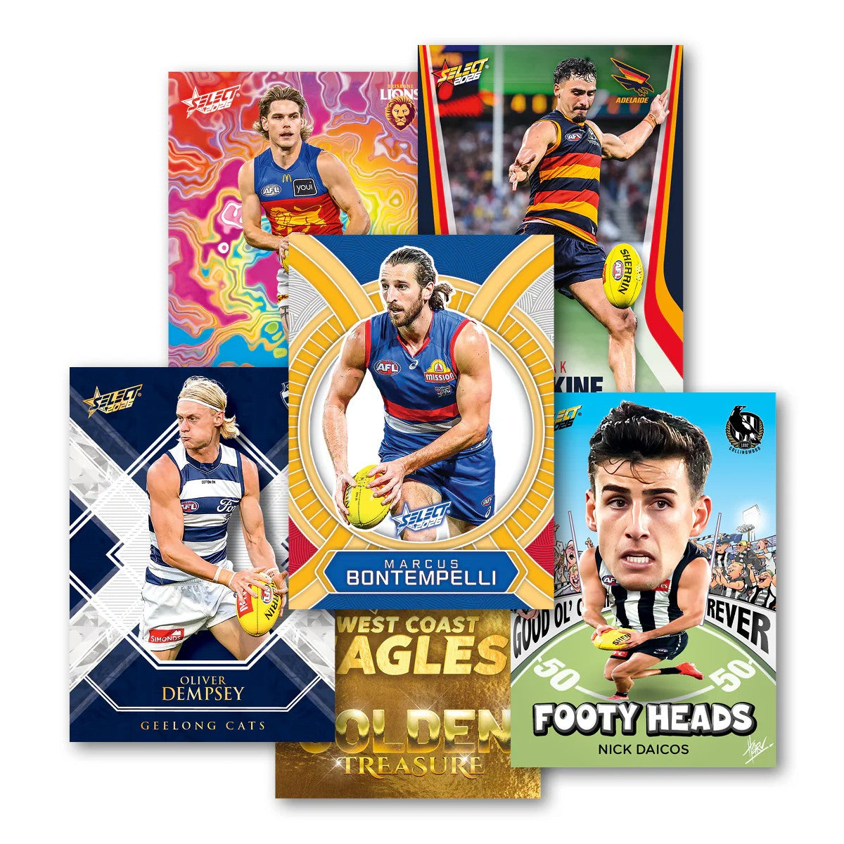 COMBO: 2026 Select AFL Footy Stars Box & Vinyl Album - MAX 2 PER CUSTOMER