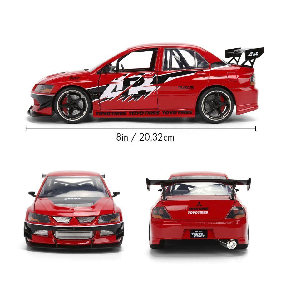 Fast & Furious – 2006 Mitsubishi Lancer Evolution IX, 1:24 Scale Diecast Vehicle
