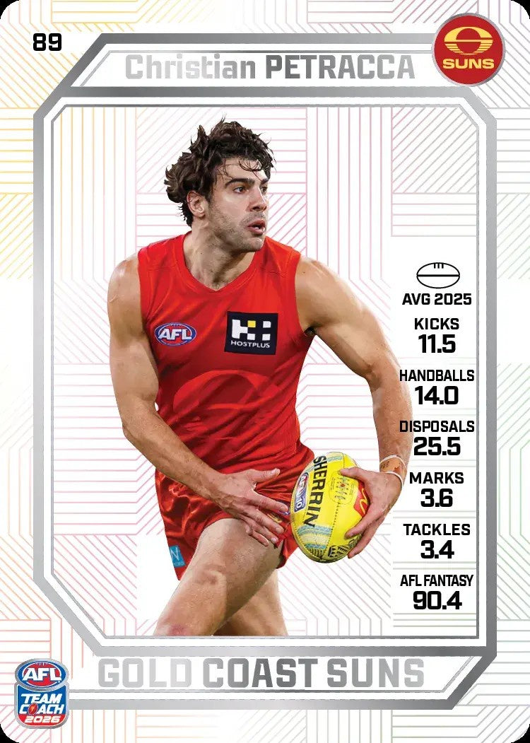 Christian Petracca, PEARL Parallel, 2026 Teamcoach AFL