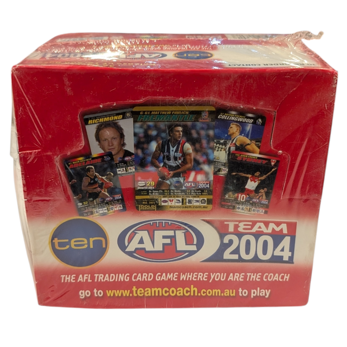 2004 Teamcoach AFL 36 pack Box