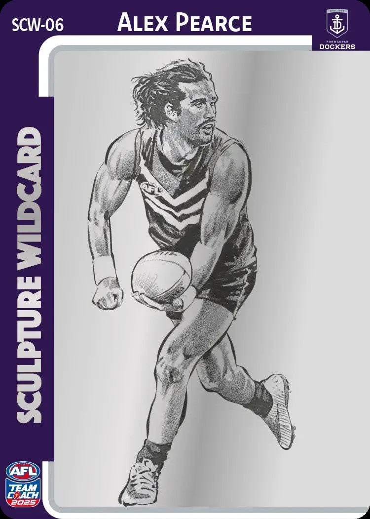 Alex Pearce, Silver Sculpture Wildcard, 2025 Teamcoach AFL