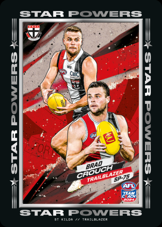 Brad Crouch, SP-75, TEAM Star Powers, 2024 Teamcoach AFL