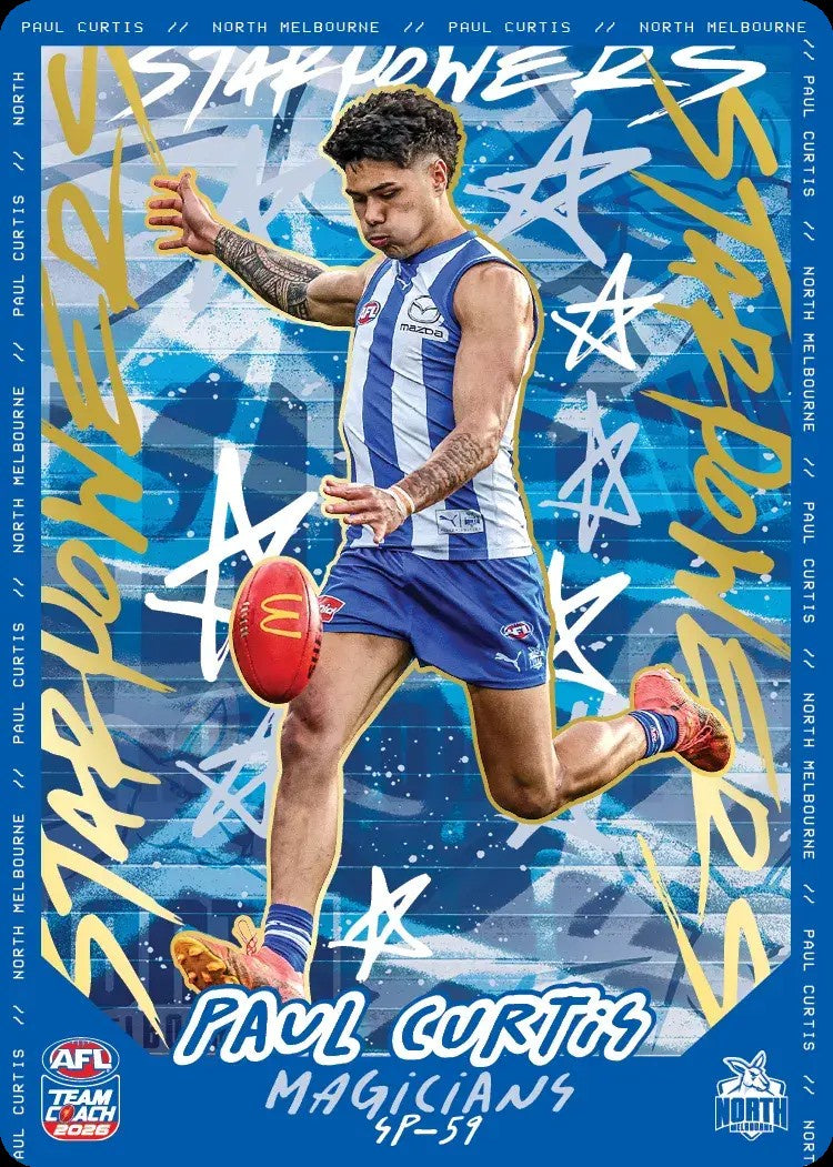Paul Curtis, SP-59, TEAM Star Powers, 2026 Teamcoach AFL