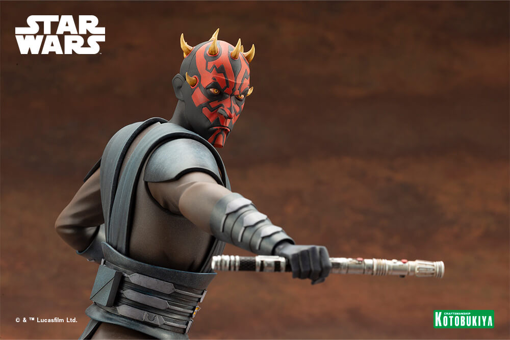 STAR WARS: THE CLONE WARS Darth Maul ArtFX Statue