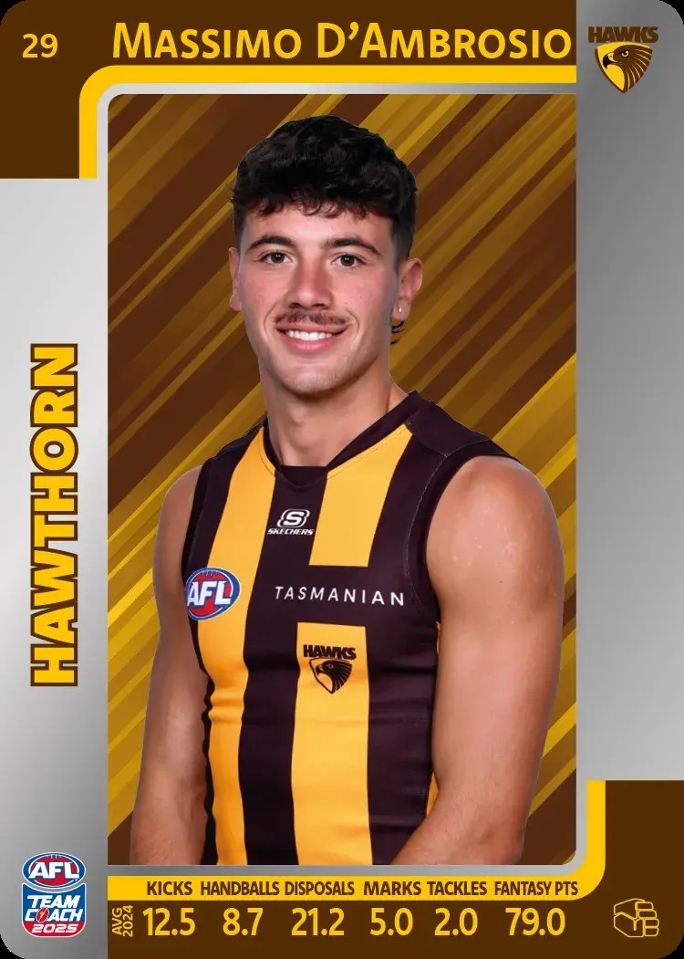 2025 Teamcoach AFL Silver Parallel Cards - Cards 1 to 100 - Pick Your Card