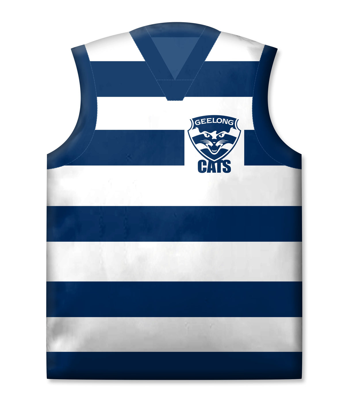 Geelong Cats Guernsey Shaped Cushion