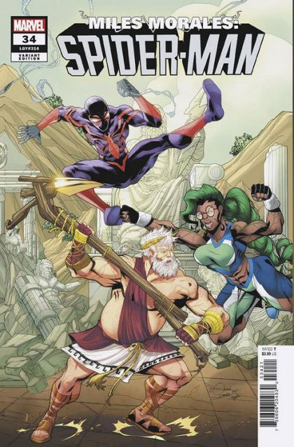 Miles Morales: Spider-Man, Vol. 2, #34 Logan Lubera Connecting Variant Comic