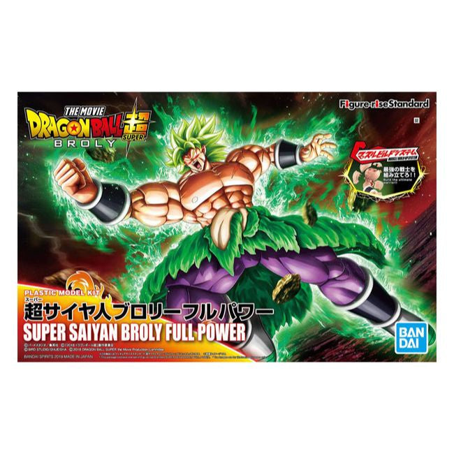 Bandai Figure-Rise Standard Dragon Ball Super Saiyan Broly Full Power Plastic Kit