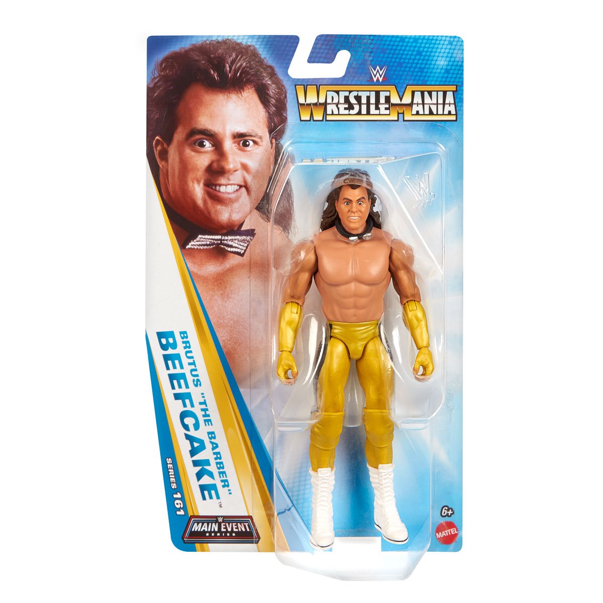 Brutus Beefcake - WWE Wrestlemania Main Event Series Action Figure 161 - READ DESCRIPTION