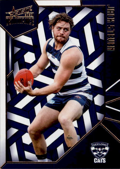 Jack Steven, Holofoil Parallel, 2020 Select Dominance AFL