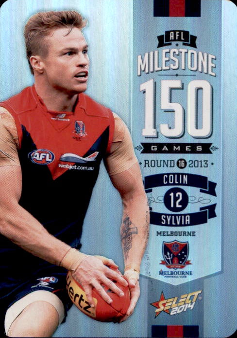 Colin Sylvia, 150 Game Milestone, 2014 Select AFL Champions