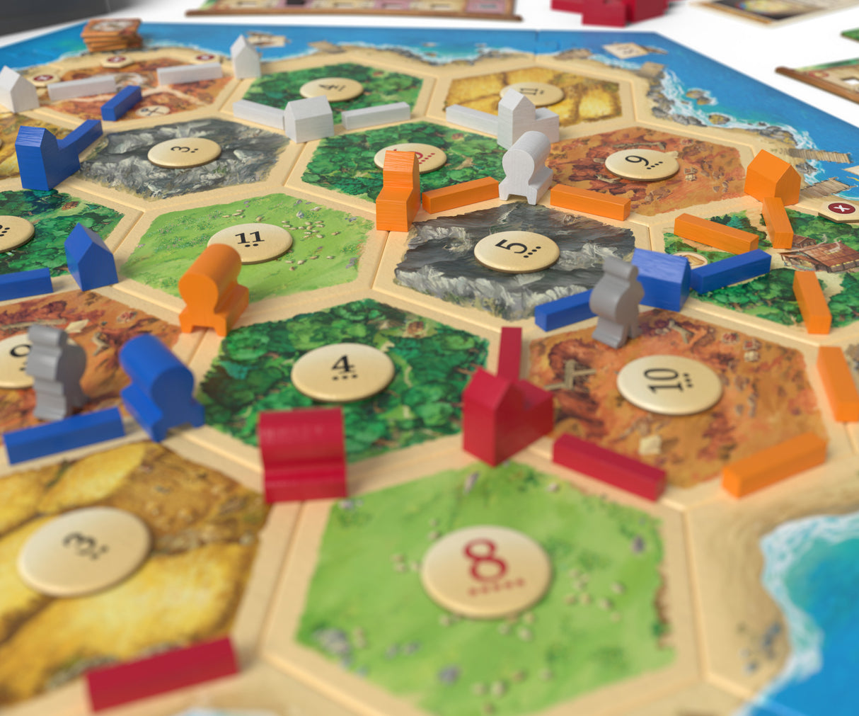 CATAN (6th Edition) - Traders and Barbarians Expansion
