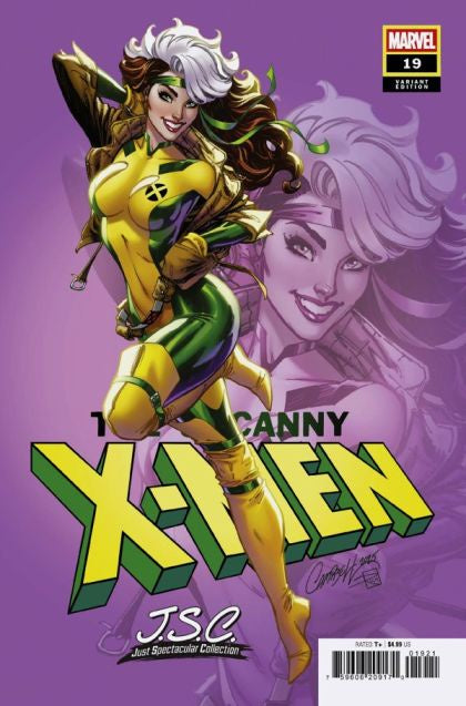 Uncanny X-Men, Vol. 6, #19 J. Scott Campbell Just Spectacular Collection Variant Comic