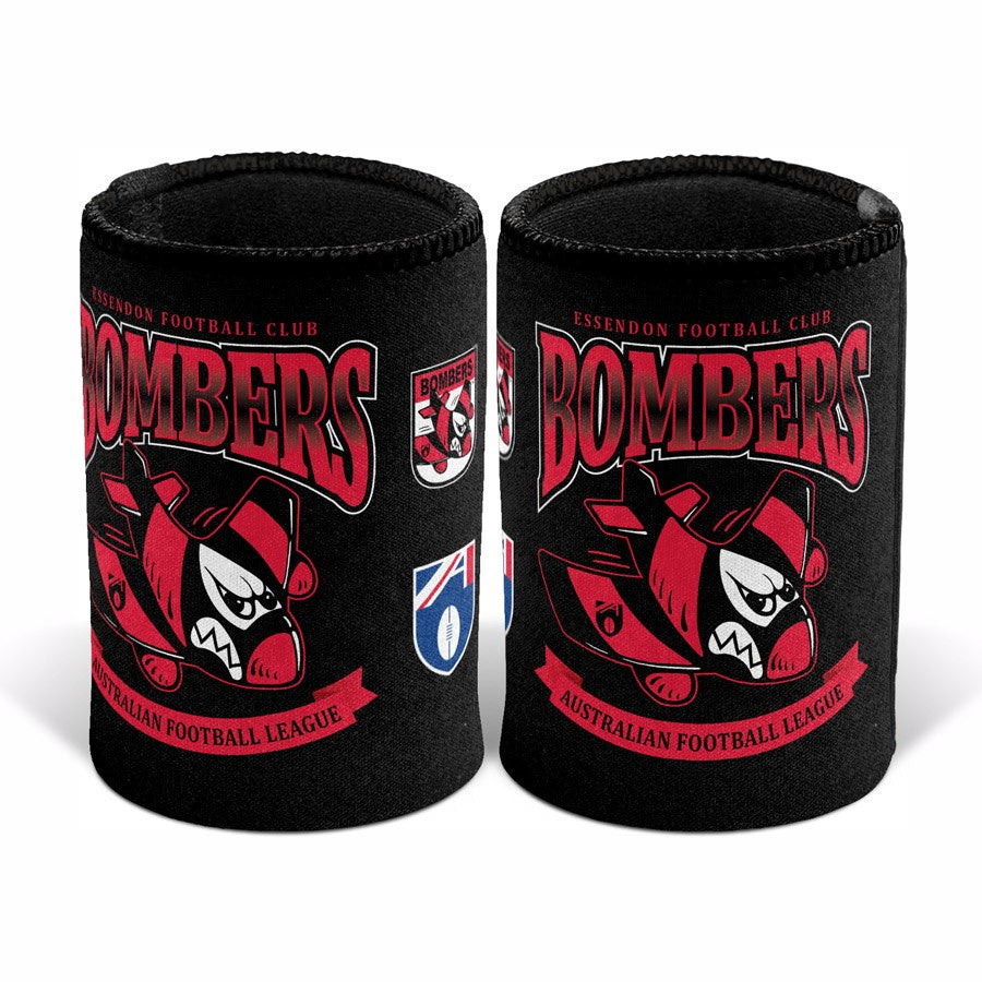 ESSENDON BOMBERS RETRO CAN COOLER