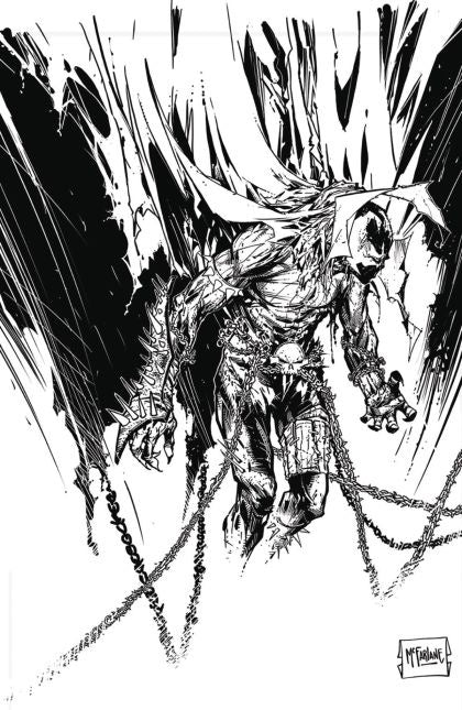 Spawn #350 Todd McFarlane B&W Variant Comic