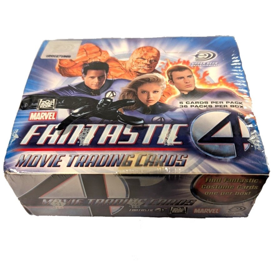 Marvel Fantastic 4 Movie Trading Cards Sealed Box, 2005 Upper Deck