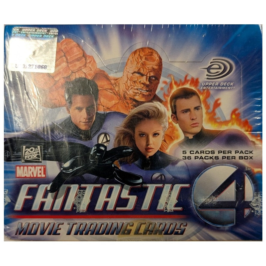 Marvel Fantastic 4 Movie Trading Cards Sealed Box, 2005 Upper Deck