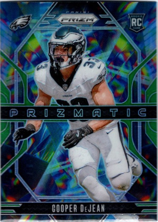 Cooper DeJean, RC, Prismatic Green Prizm, 2024 Panini Prizm Football NFL