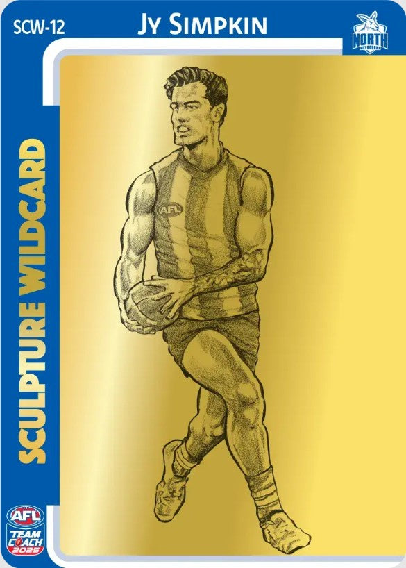 Jy Simpkin, GOLD Sculpture Wildcard, 2025 Teamcoach AFL