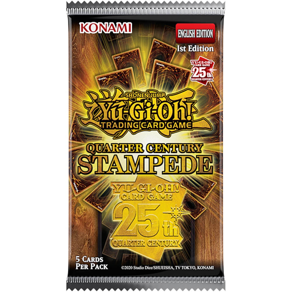 YU-GI-OH! TCG Quarter Century Stampede Booster Pack