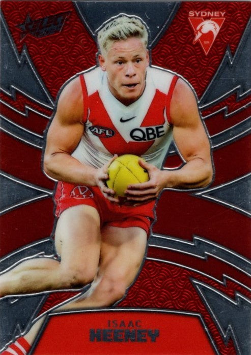 Isaac Heeney, LT339, Luminous Thunderbolt, 2024 Select AFL Footy Stars