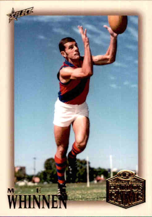 Mel Whinnen, Red Back, Hall of Fame, 2023 Select AFL Legacy