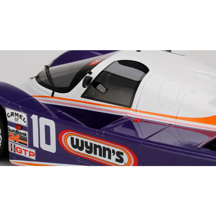 Top Speed Porsche 962 1987 IMSA Daytona 24 Hours 5th Hotchkis Racing #10 - 1:18 Scale Diecast Resin Model Car