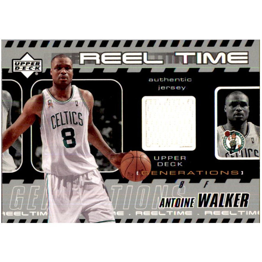 Antoine Walker, Reel Time Jersey, 2002-03 UD Generations Basketball NBA