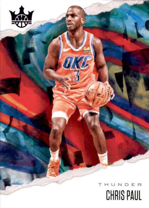 Chris Paul, #6, PURPLE Foil, 2019-20 Panini Court Kings Basketball NBA