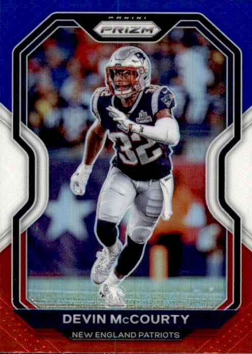 Devin McCourty, Red White Blue Prizm, 2020 Panini Prizm Football NFL