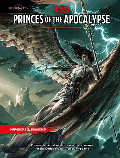 D&D DUNGEONS & DRAGONS Elemental Evil Princes of the Apocalypse