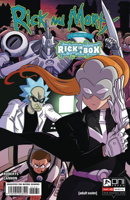 Rick & Morty Presents Rick In A Box #1 Rafer Roberts Variant Comic