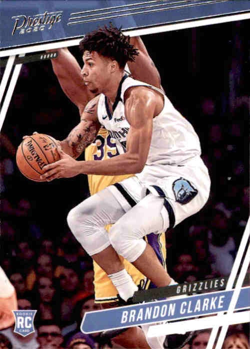 Brandon Clarke, RC, Prestige, 2019-20 Panini Chronicles NBA Basketball