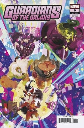 Guardians of the Galaxy, Vol. 7, #9 Baldari Variant Comic