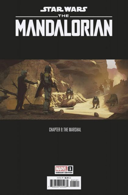 Star Wars: The Mandalorian, Season 2, #1 Concept Art Variant Comic