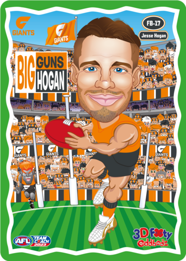Jesse Hogan, 3D Footy Oddbodz, 2023 Teamcoach AFL
