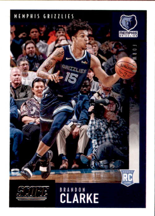 Brandon Clarke, RC, Score, 2019-20 Panini Chronicles NBA Basketball