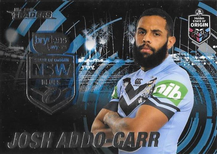 Josh Addo-Carr, Origin, 2019 TLA/ESP Traders NRL