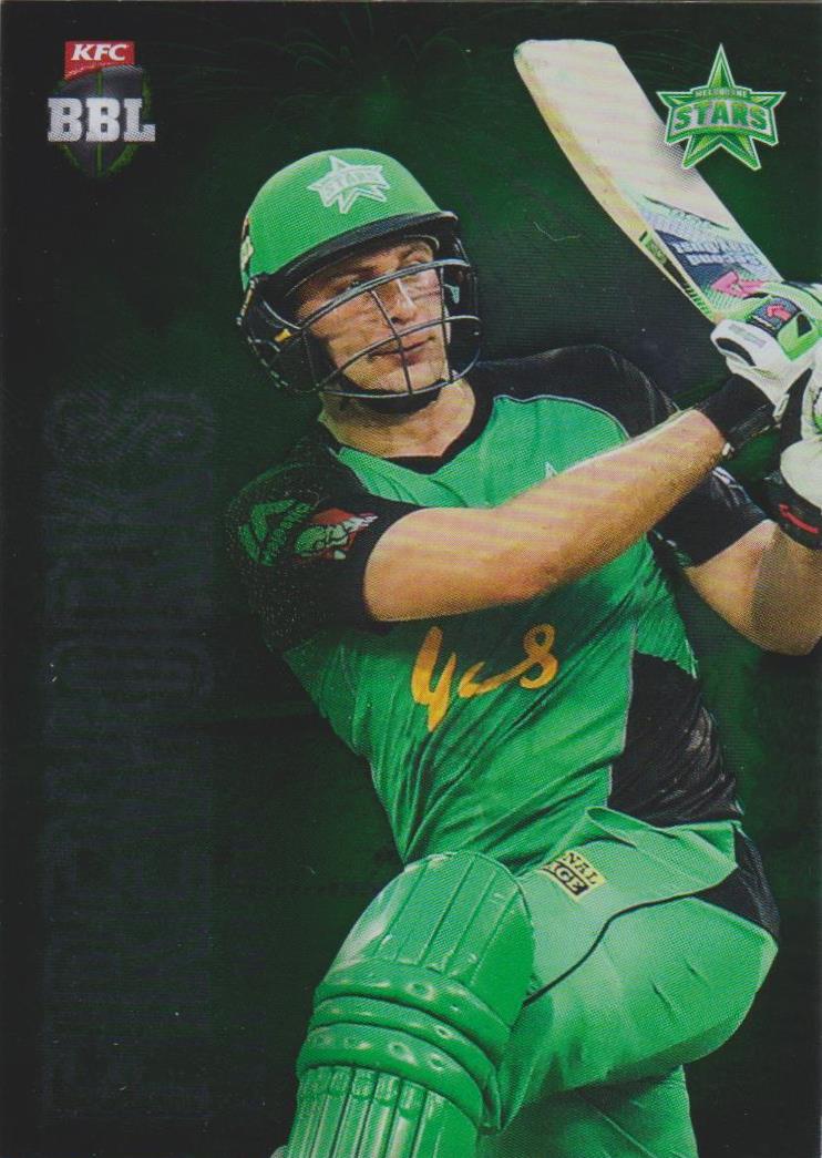 Fireworks, 2017-18 Tap'n'play CA BBL 07 Cricket - 1 to 8 - Pick Your Card