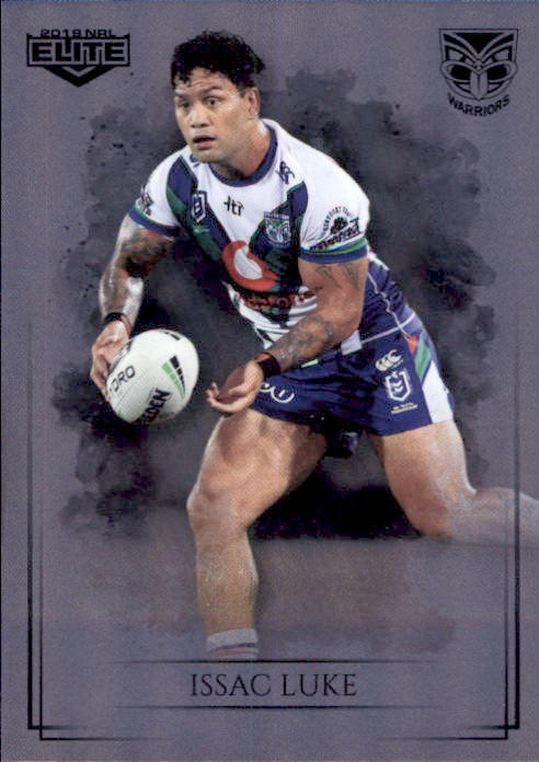 Issac Luke, Silver Special Parallel, 2019 TLA Elite NRL