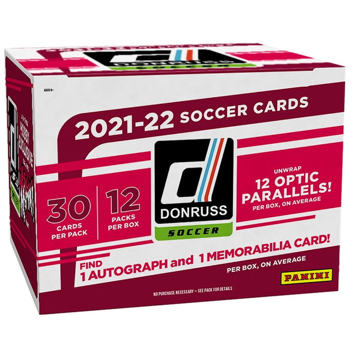 2021-22 Panini Donruss Soccer Road to Qatar the World Cup Hobby Box