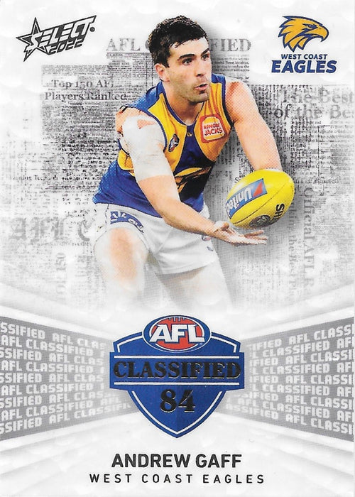 Andrew Gaff, AFL Classified, 2022 Select AFL Footy Star