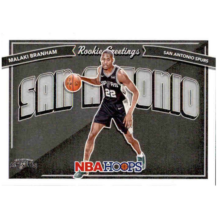 Malaki Branham, Rookie Greetings, 2022-23 Panini Hoops Basketball NBA