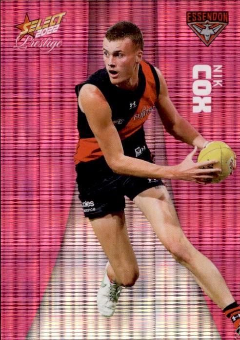 Nik Cox, Pink Parallel, 2022 Select AFL Prestige