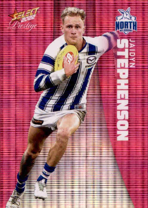 Jaidyn Stephenson, Pink Parallel, 2022 Select AFL Prestige