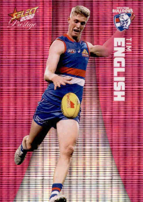 Tim English, Pink Parallel, 2022 Select AFL Prestige