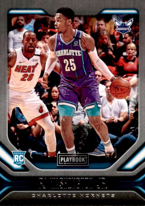 PJ Washington Jr, RC, Playbook, 2019-20 Panini Chronicles NBA Basketball