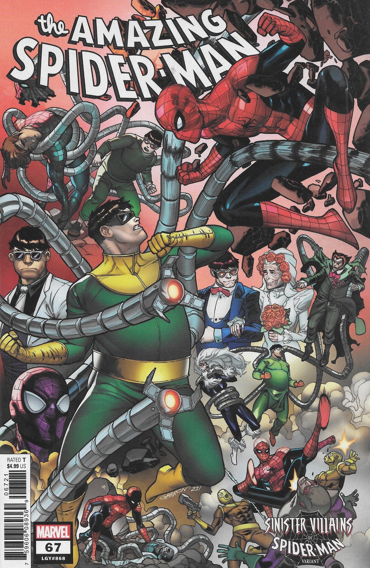 The Amazing Spider-man #67 Sinister Villiains Variant Comic