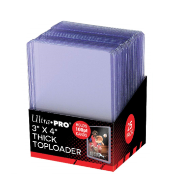 ULTRA PRO Top Loader - 3 x 4 100pt Regular Clear